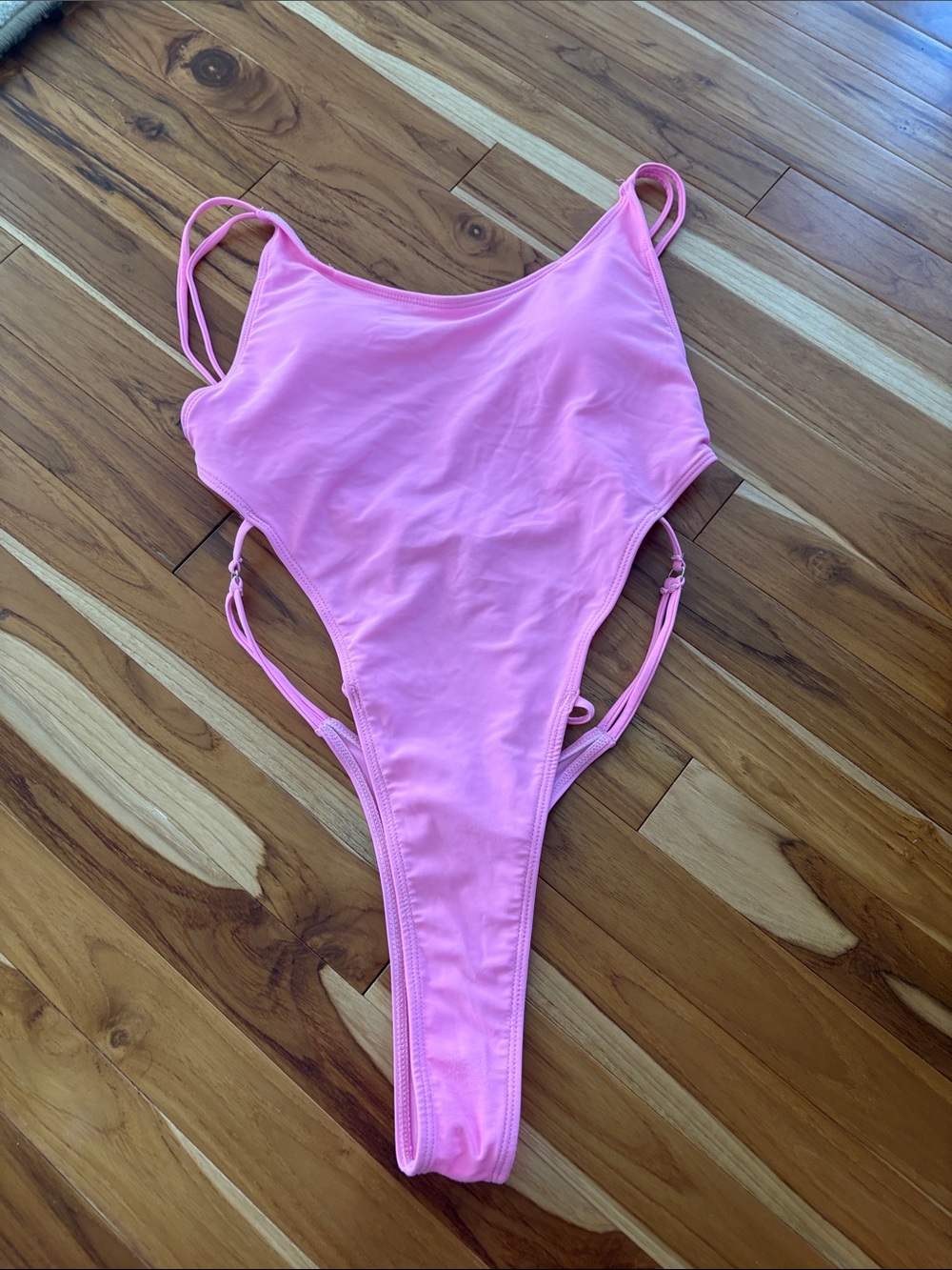 Pink One-Piece Swimsuit